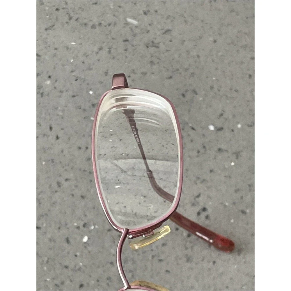 Candie’s C Sandra PK Pink 49-16-130 Metal Eyeglasses Frames ONLY Rectangle